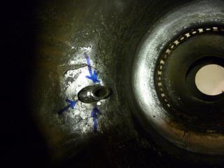 пайка носа - обратная сторона пайка носа - обратная сторона